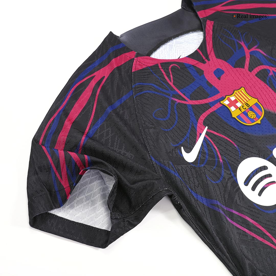 Authentic Barcelona Pre-Match Soccer Jersey 2023/24 - soccerdeal