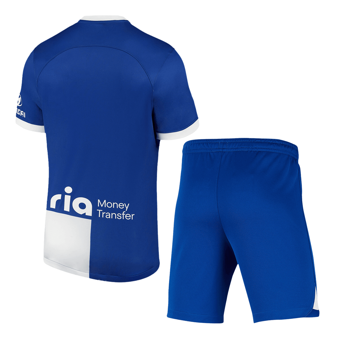 Atletico Madrid Away Soccer Jersey Kit(Jersey+Shorts) 2023/24 - soccerdeal