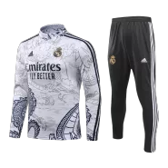 Real Madrid Zipper Sweatshirt Kit(Top+Pants) 2023/24 - soccerdeal