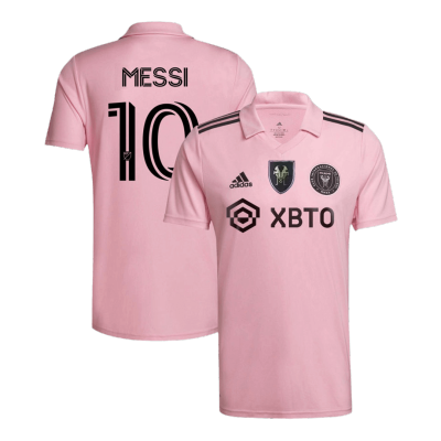 MESSI #10 Replica Inter Miami CF "Messi GOAT" Home Soccer Jersey 2023 - Soccerdeal