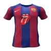 Authentic Barcelona x Rolling Stones Soccer Jersey 2023/24 - Soccerdeal