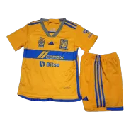 Kid's Tigres UANL Home Soccer Jersey Kit(Jersey+Shorts) 2023/24 - soccerdeal