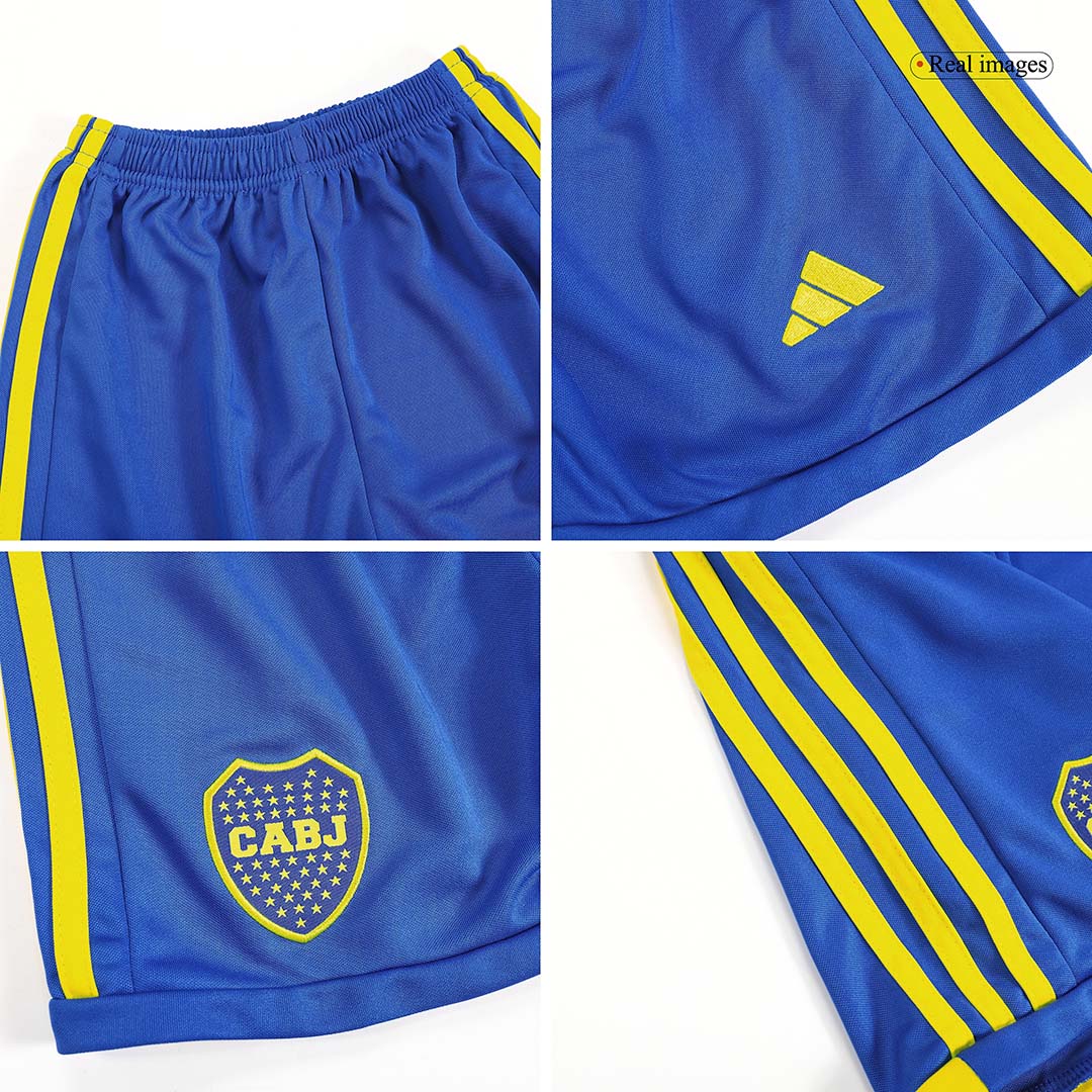 Kid's Boca Juniors Home Soccer Jersey Kit(Jersey+Shorts) 2023/24 - soccerdeal