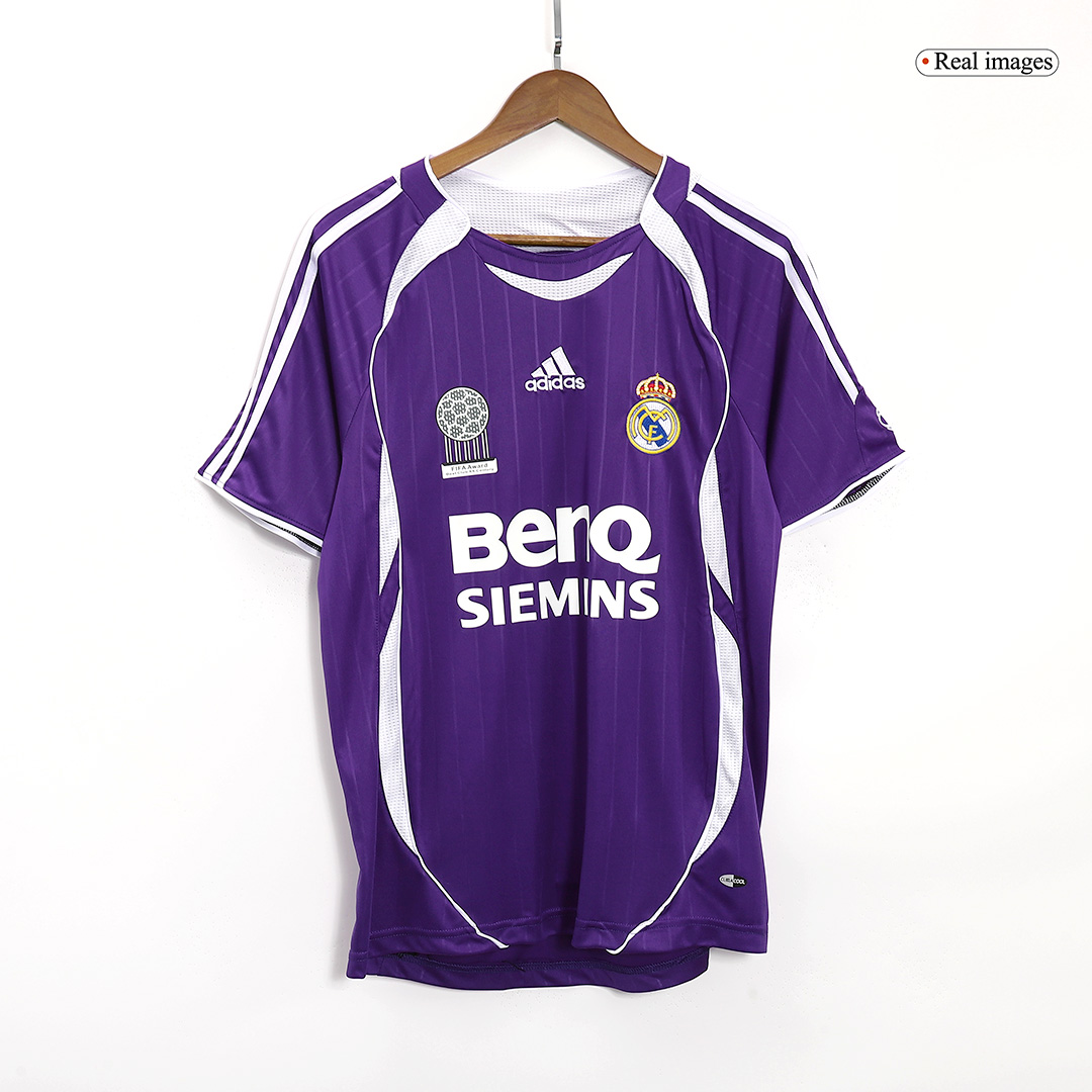 Retro 2006/07 Real Madrid Third Away Soccer Jersey - soccerdeal