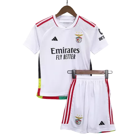 Kid's Benfica Third Away Soccer Jersey Kit(Jersey+Shorts) 2023/24 - soccerdeal