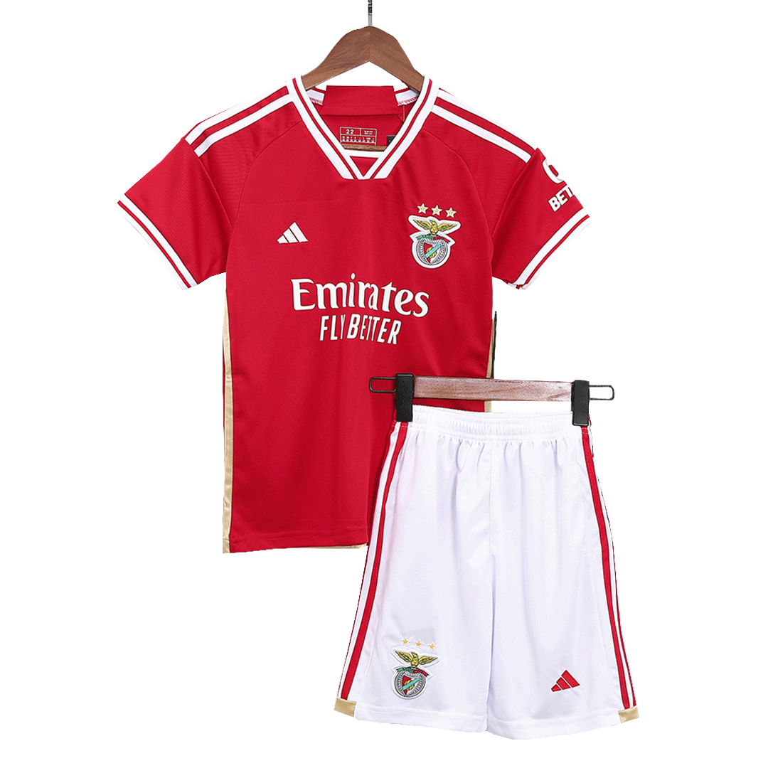 Kid's Benfica Home Soccer Jersey Kit(Jersey+Shorts) 2023/24 - soccerdeal