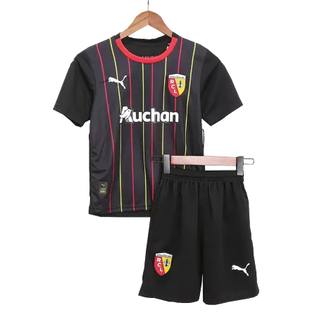 Kid's RC Lens Away Soccer Jersey Kit(Jersey+Shorts) 2023/24 - soccerdeal