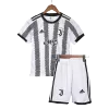 Kid's Juventus Home Soccer Jersey Kit(Jersey+Shorts) 2022/23 - Soccerdeal