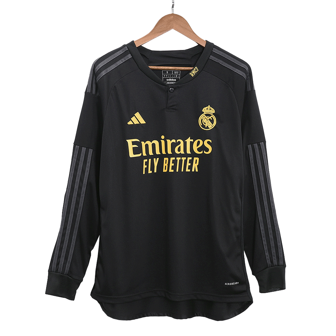 Real Madrid Third Away Long Sleeve Soccer Jersey 2023/24 - soccerdeal