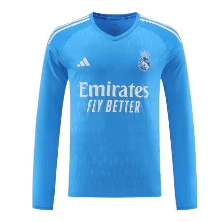 Real Madrid Goalkeeper Long Sleeve Soccer Jersey 2023/24 - soccerdeal