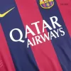 Retro 2014/15 Barcelona Home Long Sleeve Soccer Jersey - Soccerdeal