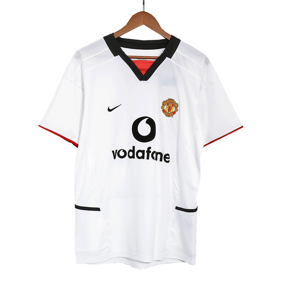 Retro 2002/03 Manchester United Away Soccer Jersey - soccerdeal