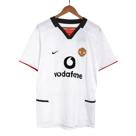 Retro 2002/03 Manchester United Away Soccer Jersey - soccerdeal