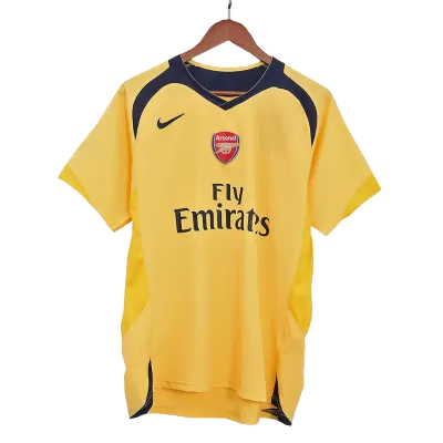 Retro 2006/07 Arsenal Away Soccer Jersey - Soccerdeal