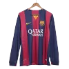 Retro MESSI #10 2014/15 Barcelona Home Long Sleeve Soccer Jersey - Soccerdeal