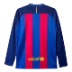 Retro 2016/17 Barcelona Home Long Sleeve Soccer Jersey - Soccerdeal