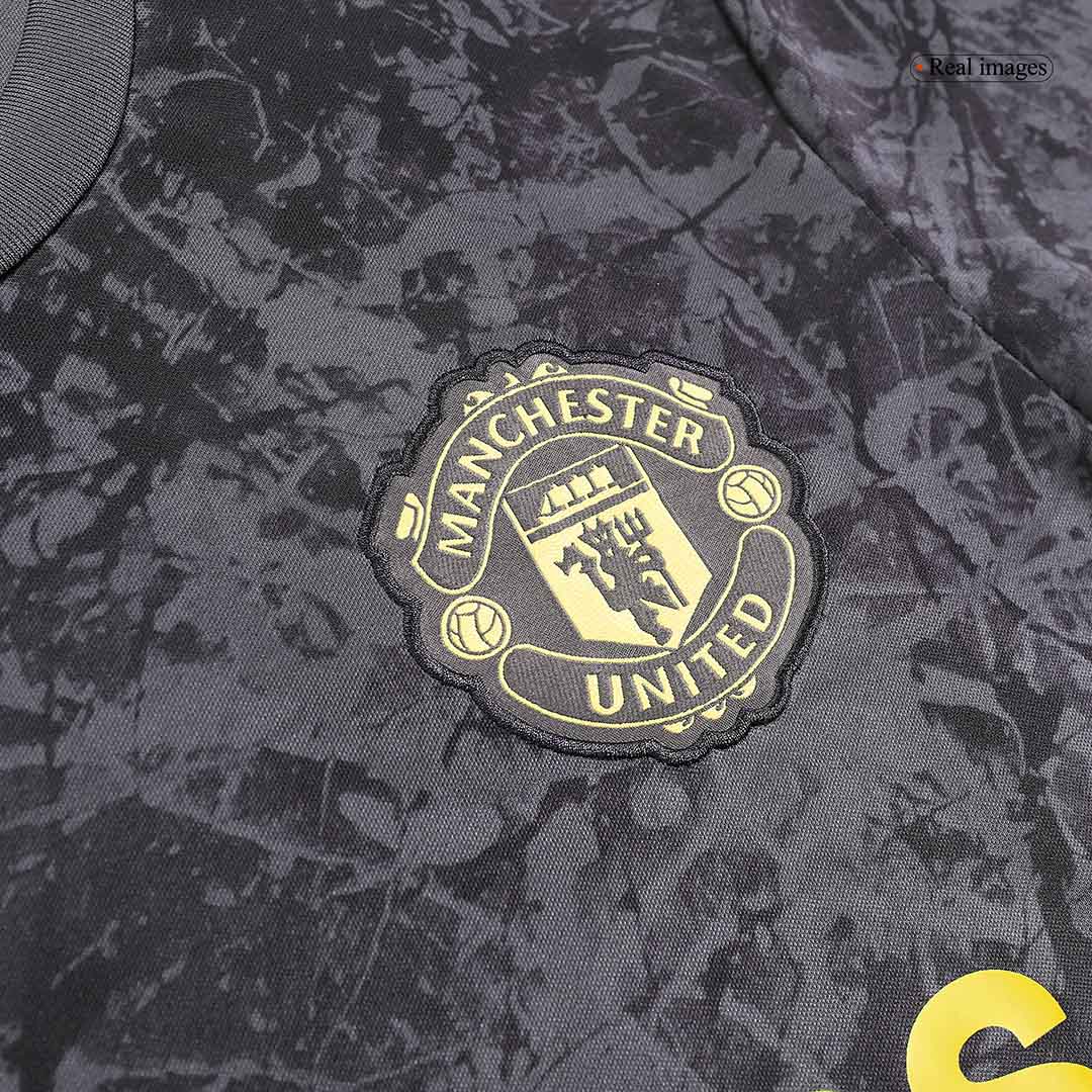 Manchester United Stone Roses Pre-Match Soccer Jersey 2023/24 - soccerdeal