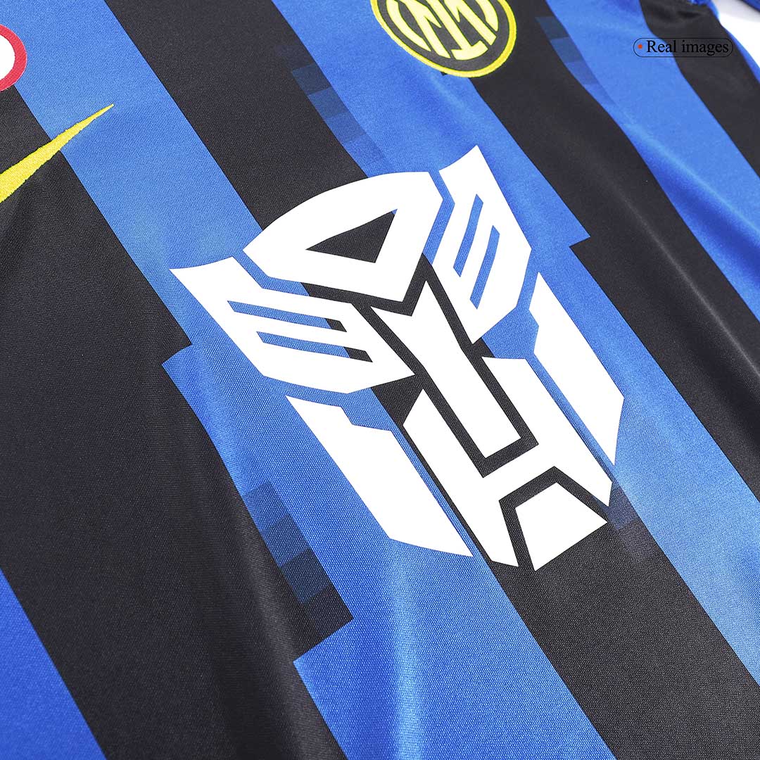 Inter Milan X Transformers Home Soccer Jersey 2023/24 - soccerdeal