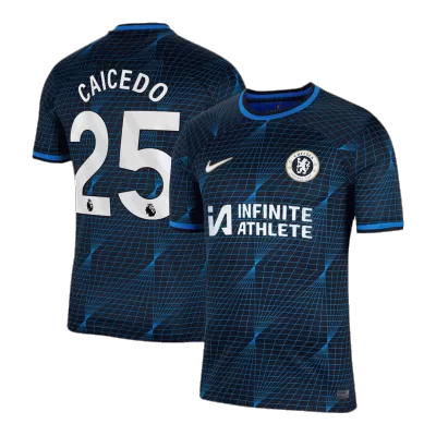 CAICEDO #25 Chelsea Away Soccer Jersey 2023/24 - Soccerdeal
