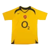 Retro 2005/06 Arsenal Away Soccer Jersey - Soccerdeal