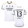 CAMPEONES #13 Real Madrid Home Soccer Jersey 2023/24 - Campeones Supercopa - Soccerdeal