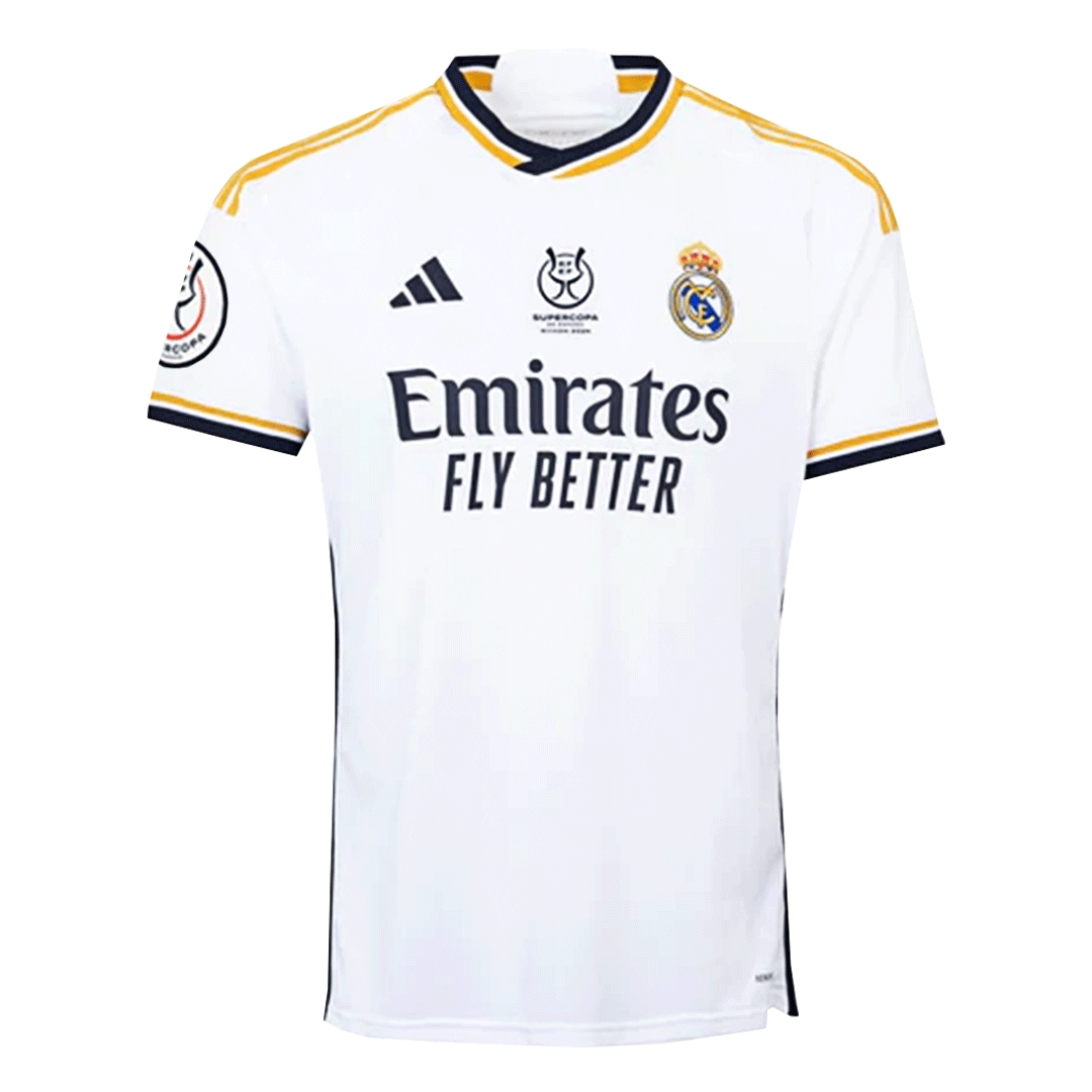 CAMPEONES #13 Real Madrid Home Soccer Jersey 2023/24 - Campeones Supercopa - soccerdeal