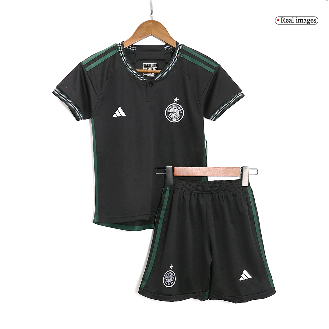 Kid's Celtic Away Soccer Jersey Kit(Jersey+Shorts) 2023/24 - soccerdeal