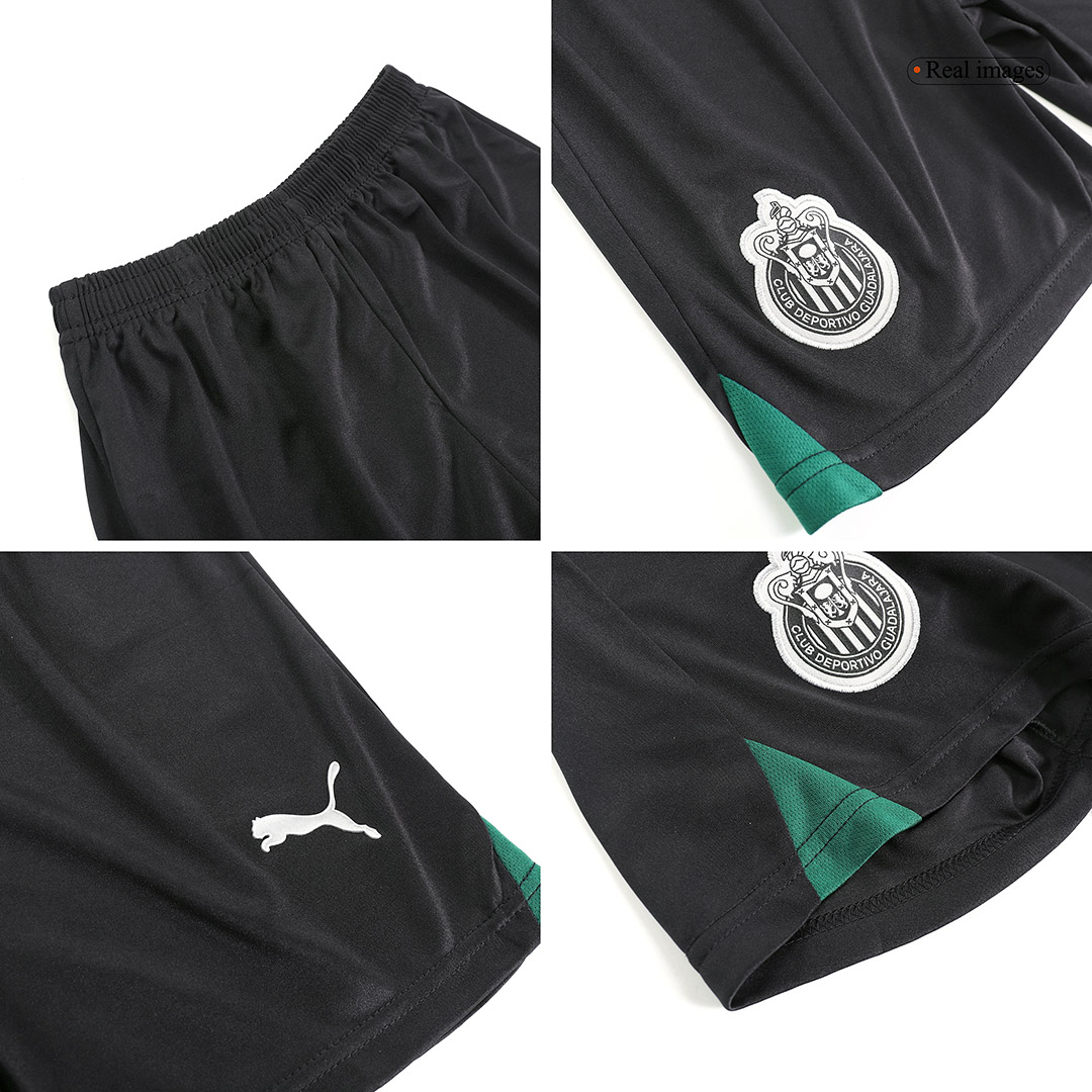 Kid's Chivas Third Away Soccer Jersey Kit(Jersey+Shorts) 2023/24 - soccerdeal
