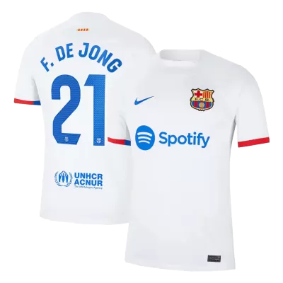 F. DE JONG #21 Barcelona Away Soccer Jersey 2023/24 - Soccerdeal