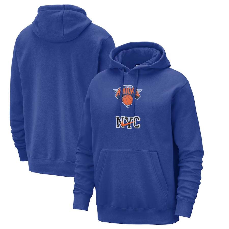 New York Knicks Sweater Essential Club Pullover Hoodie 2023/24 - soccerdeal