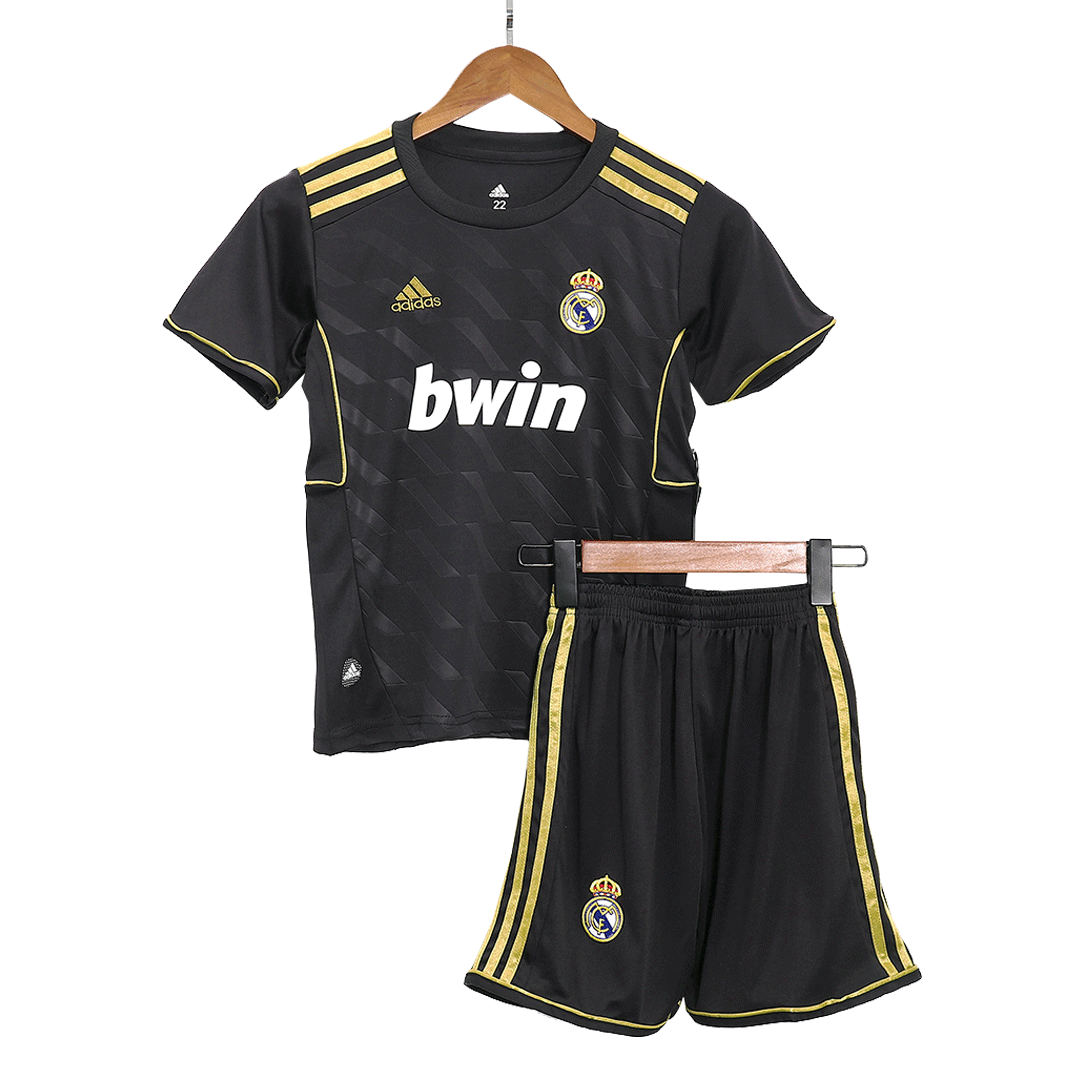 Kid's Real Madrid Away Soccer Jersey Kit(Jersey+Shorts) 2011/12 - soccerdeal