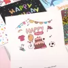 1 Pcs Random Style Personalized Birthday Greeting Card - Soccerdeal