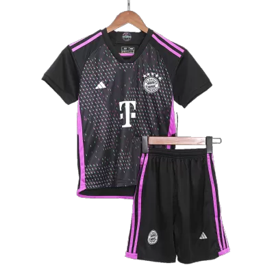 Kid's Bayern Munich Away Soccer Jersey Kit(Jersey+Shorts) 2023/24 - Soccerdeal
