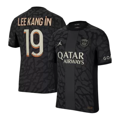 LEE KANG iN #19 PSG Third Away Soccer Jersey 2023/24 - Soccerdeal