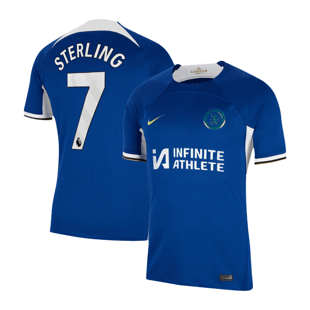 STERLING #7 Chelsea Home Soccer Jersey 2023/24 - soccerdeal