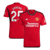 SANCHO #25 Manchester United Home Soccer Jersey 2023/24 - Soccerdeal