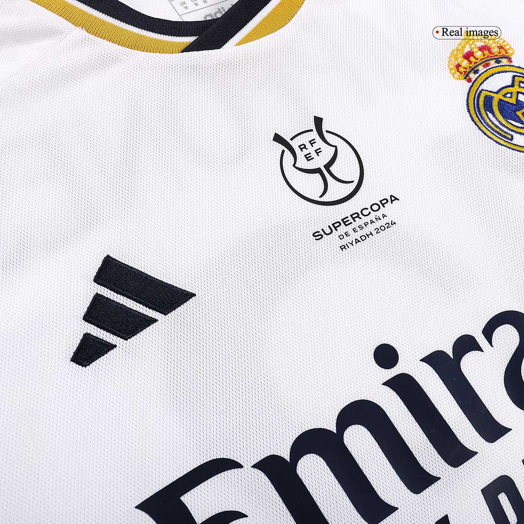 CAMPEONES #13 Real Madrid Home Soccer Jersey 2023/24 - Campeones Supercopa - soccerdeal