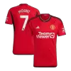 MOUNT #7 Manchester United Home Soccer Jersey 2023/24 - Soccerdeal