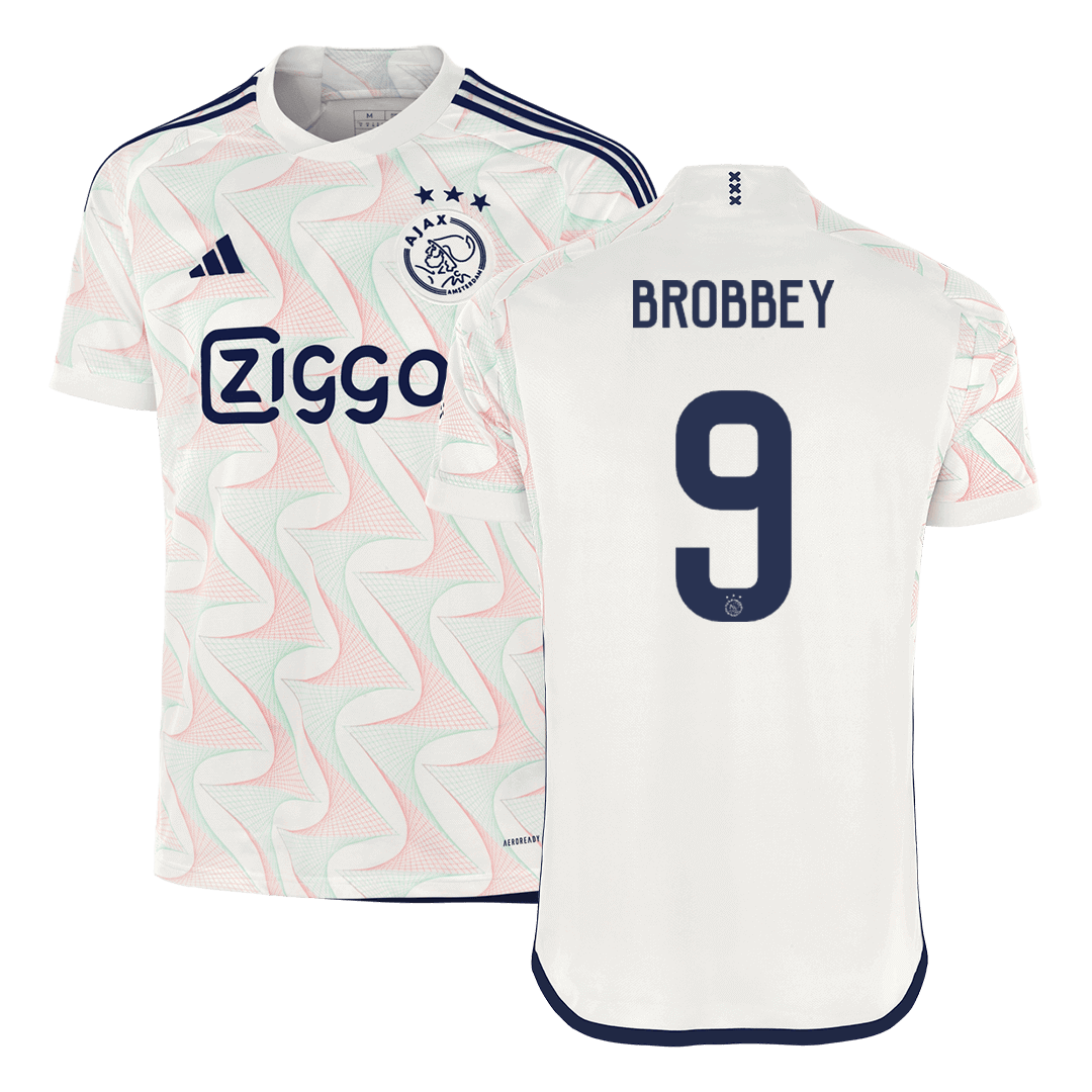 BROBBEY #9 Ajax Away Soccer Jersey 2023/24 - soccerdeal