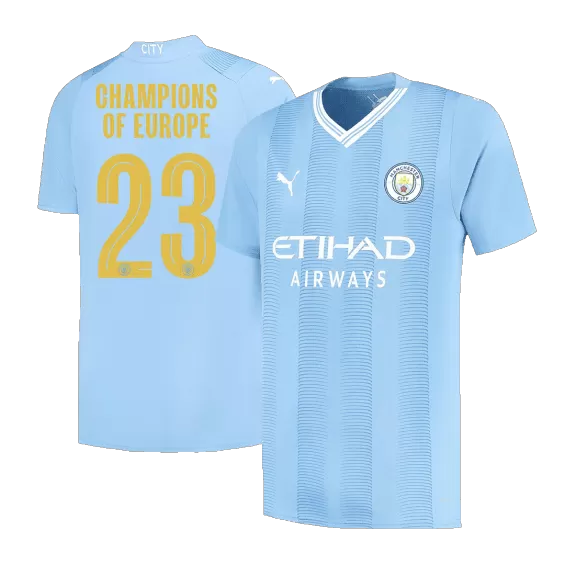 Manchester City No25 Fernandinho Home Long Sleeves Soccer Club Jersey