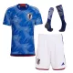 Japan Home Soccer Jersey Kit(Jersey+Shorts+Socks) 2022 - soccerdeal