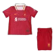 Kid's Liverpool Home Soccer Jersey Kit(Jersey+Shorts) 2024/25 - soccerdeal
