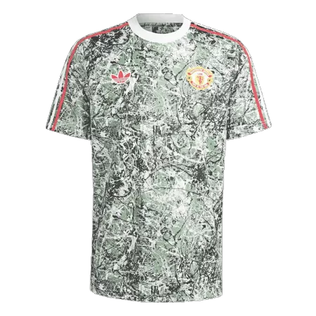 Manchester United X Stone Roses Pre-Match Soccer Jersey 2023/24 - soccerdeal