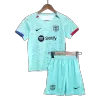 Kid's Barcelona Third Away Soccer Jersey Kit(Jersey+Shorts) 2023/24 - Soccerdeal