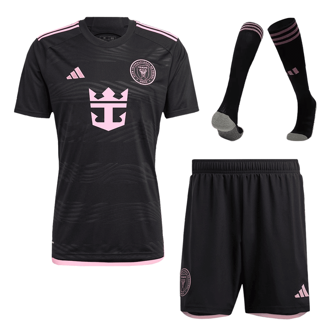 Inter Miami CF Away Soccer Jersey Kit(Jersey+Shorts+Socks) - Soccerdeal