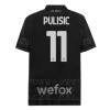 PULISIC #11 AC Milan X Pleasures Fourth Away Soccer Jersey 2023/24 - Soccerdeal