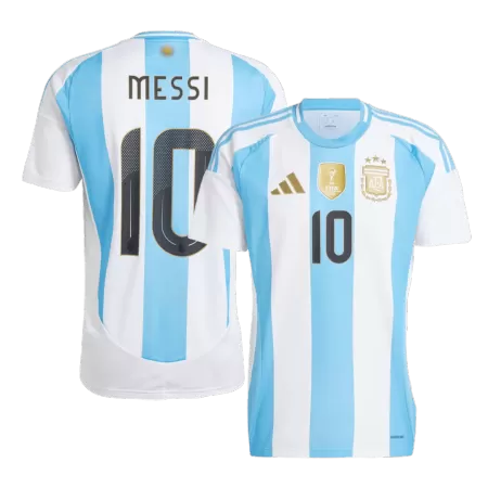 MESSI #10 Argentina Home Soccer Jersey Copa America 2024 - Soccerdeal