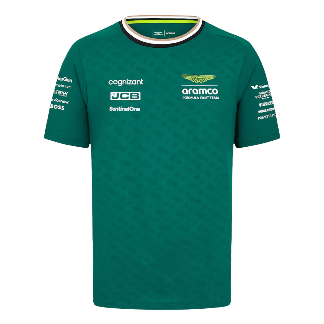 Fernando Alonso #14 Aston Martin Cognizant F1 Shirt - Soccerdeal