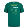 Fernando Alonso #14 Aston Martin Cognizant F1 Shirt 2024 - Soccerdeal