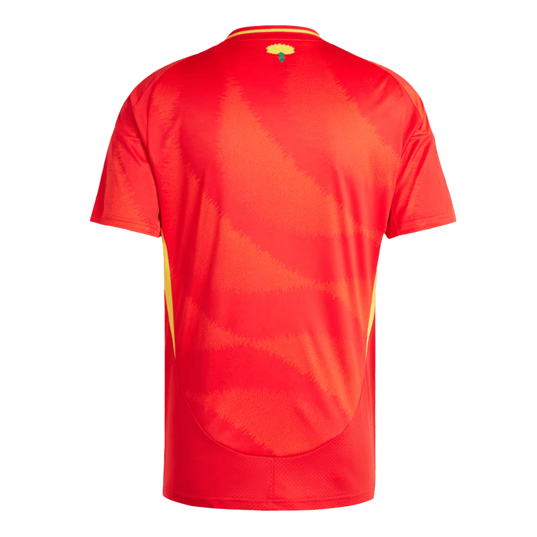 Spain Home Soccer Jersey Euro - Soccerdeal